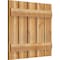 Ekena Millwork Spaced Board-n-Batten Shutters, Rough Sawn Western Red Cedar, 28 7/8W x 26H, PR RBS06S29X026RWR - alternate 2